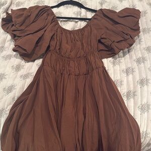 Princess Polly brown mini dress